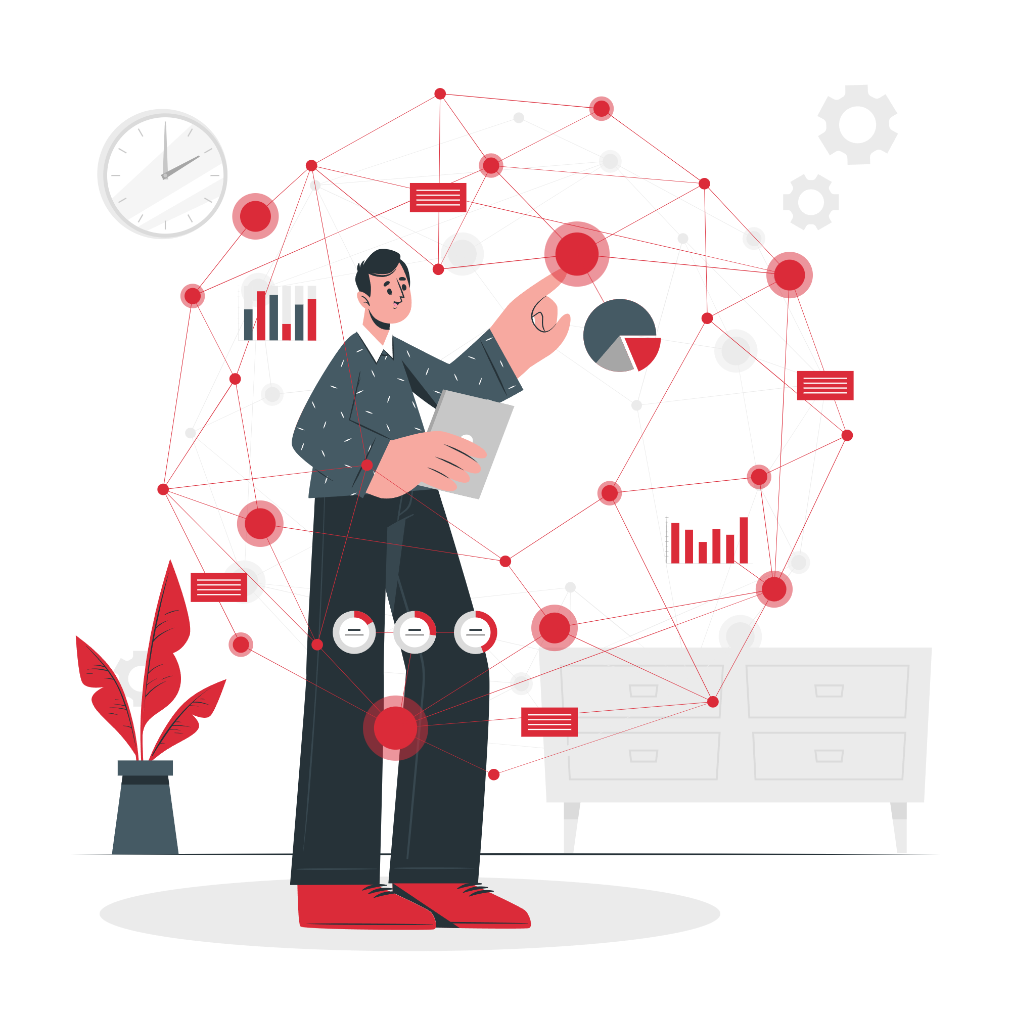 Ilustração de Planejamento Financeiro